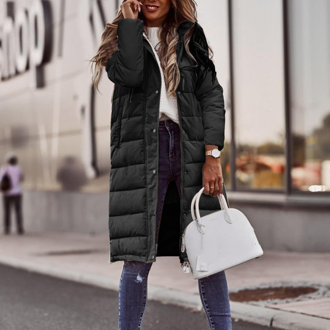 Cielo | Cappotto elegante in cotone