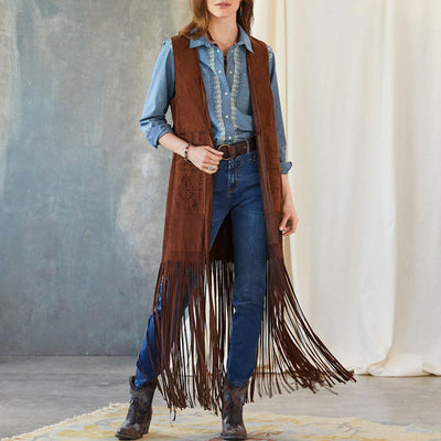 Variant image for Olivia | Gilet Lungo Donna-1