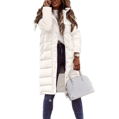 Semira | Elegante cappotto in cotone di media lunghezza