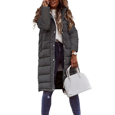 Semira | Elegante cappotto in cotone di media lunghezza