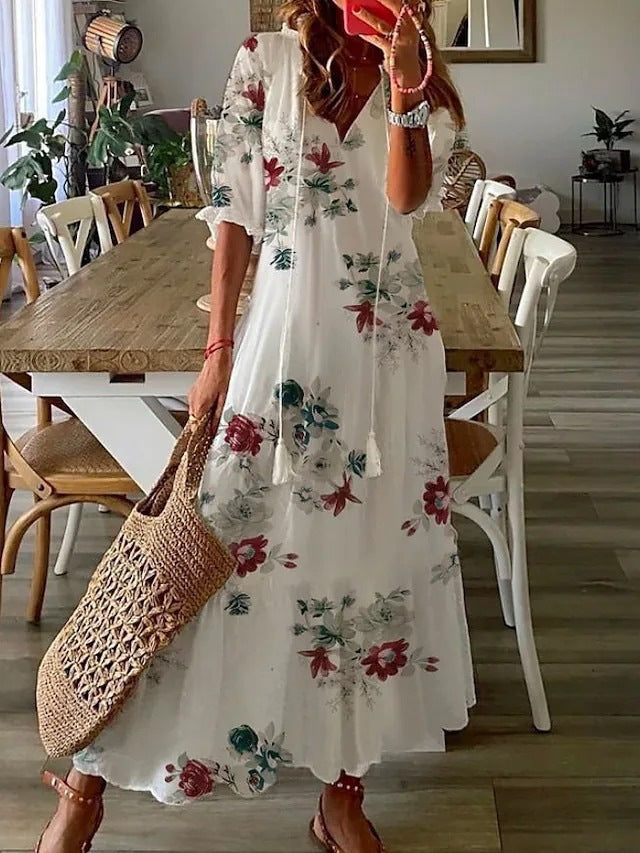 Abigail | Elegante abito maxi