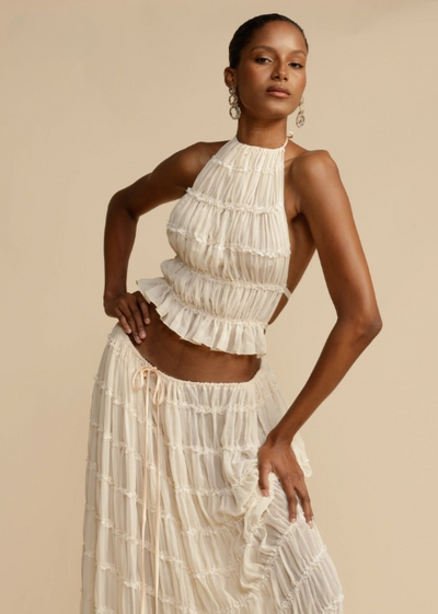 Ana | Gonna elegante senza maniche