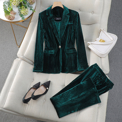 Olivia | Set di pelli blazer strutturato su misura 2