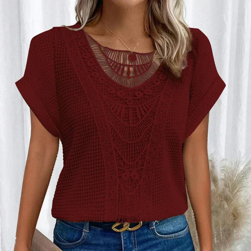 Variant image for Alitzel | Camicetta Elegante Donna Traspirante per Occasioni Formali e Casual-31