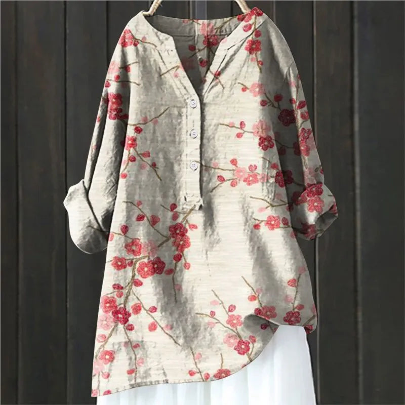 Angie | Casual Floreale Blusa