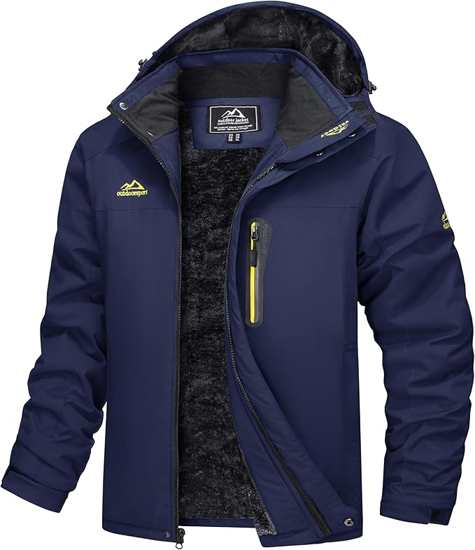 Elide | Wasserdichte Outdoor-Jacke mit Fleece-Futter
