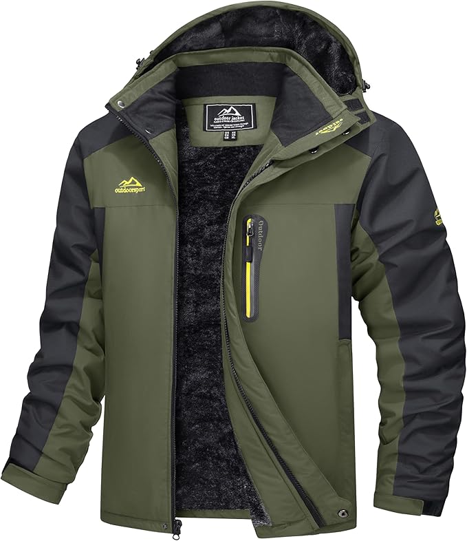 Elide | Wasserdichte Outdoor-Jacke mit Fleece-Futter