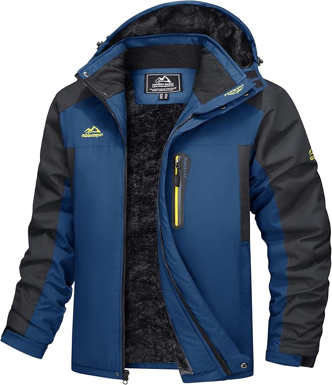 Elide | Wasserdichte Outdoor-Jacke mit Fleece-Futter