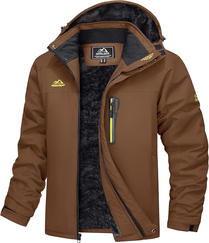 Elide | Wasserdichte Outdoor-Jacke mit Fleece-Futter