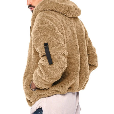 Patrick | Giacca sportiva in pile con cappuccio
