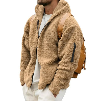 Patrick | Giacca sportiva in pile con cappuccio
