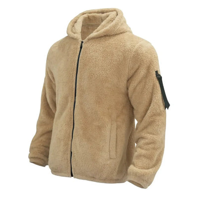Patrick | Giacca sportiva in pile con cappuccio