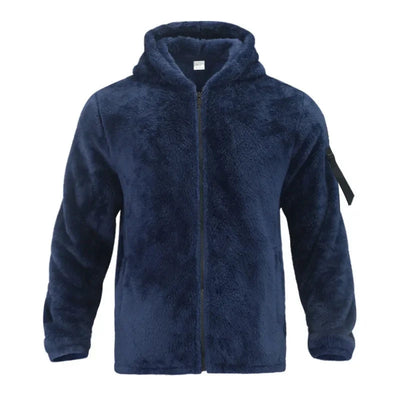 Patrick | Giacca sportiva in pile con cappuccio