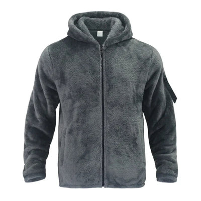 Patrick | Giacca sportiva in pile con cappuccio
