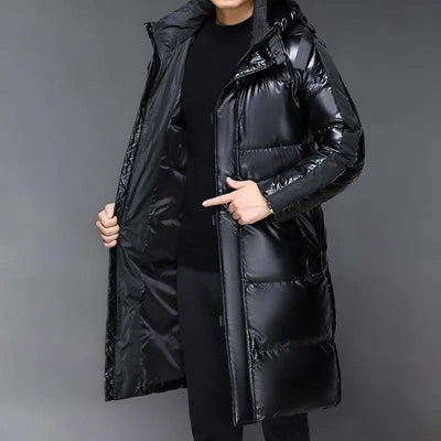 Peter | Piumino nero alla moda