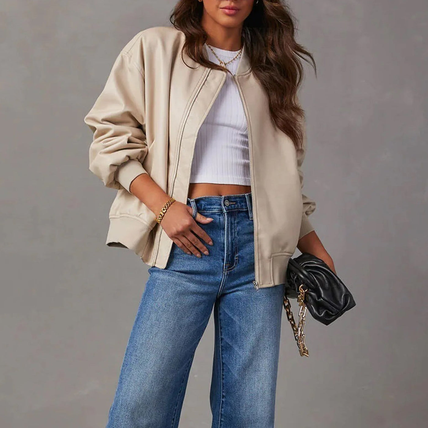 Petra | Giubbotto bomber casual oversize