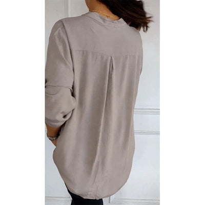 Leonora | Top casual con patchwork
