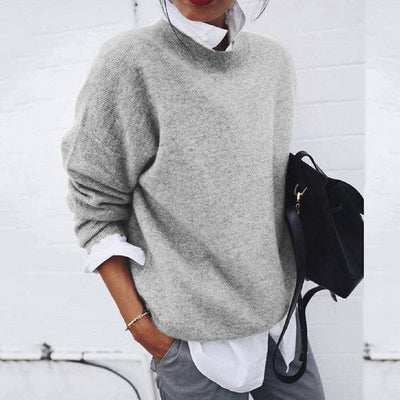 Nadia | Maglione girocollo in maglia