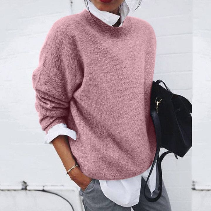 Nadia | Maglione girocollo in maglia