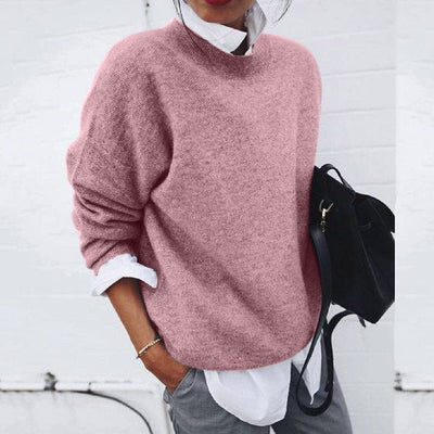 Nadia | Maglione girocollo in maglia