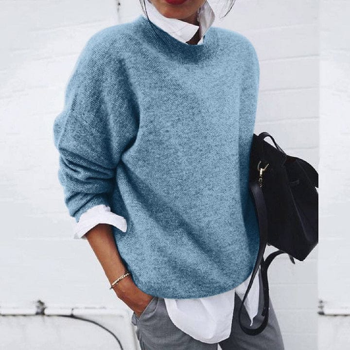 Nadia | Maglione girocollo in maglia