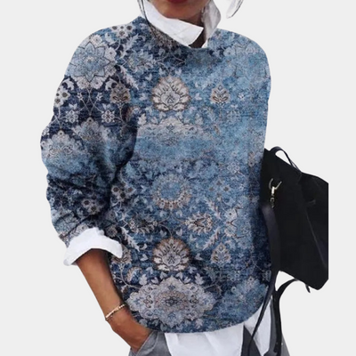Emma | Maglione in cotone con collo rotondo