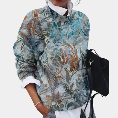 Emma | Maglione in cotone con collo rotondo