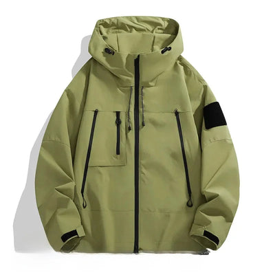 Ralf | Giacca softshell alla moda con cappuccio