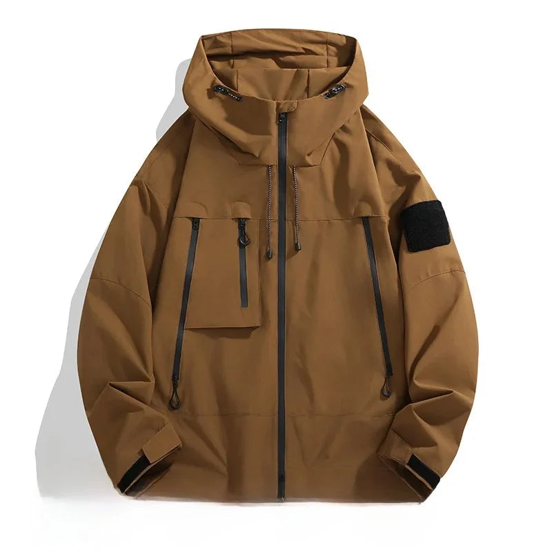 Ralf | Giacca softshell alla moda con cappuccio