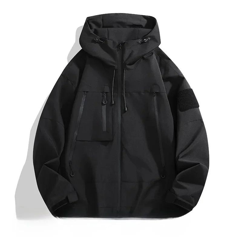 Ralf | Giacca softshell alla moda con cappuccio