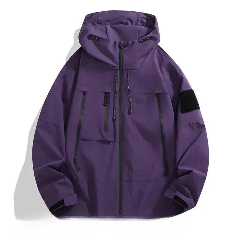 Ralf | Giacca softshell alla moda con cappuccio