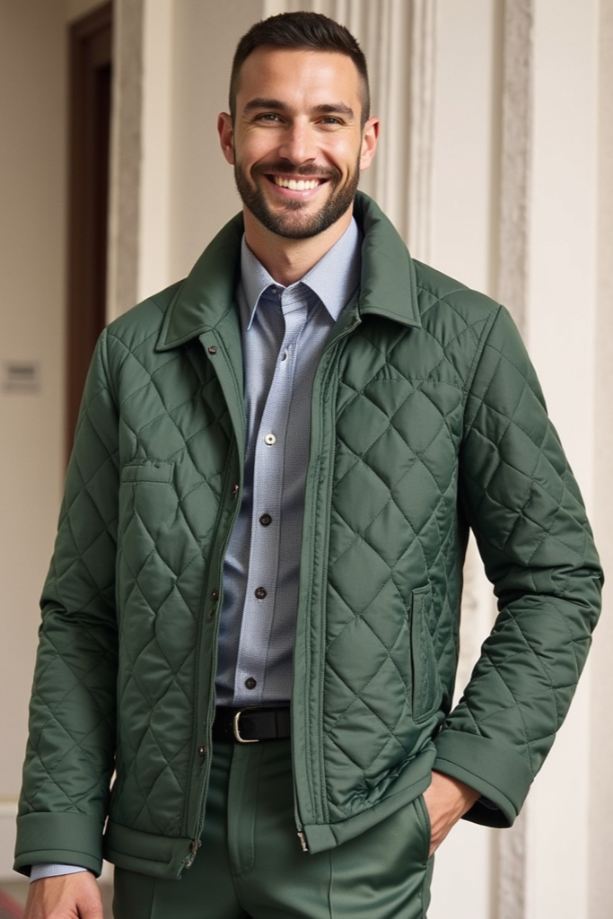 Ralf | Giacca trapuntata classica ed elegante