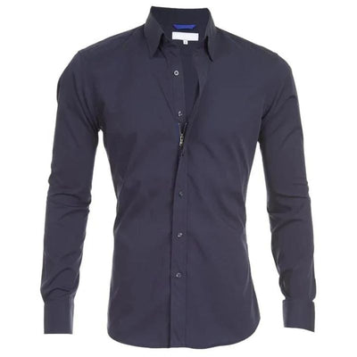 Reuben | Slimt fit, camicia casual senza rughe e intelligente 6