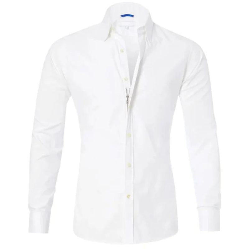 Reuben | Slimt fit, camicia casual senza rughe e intelligente 7