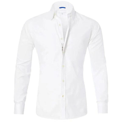 Reuben | Slimt fit, camicia casual senza rughe e intelligente 7
