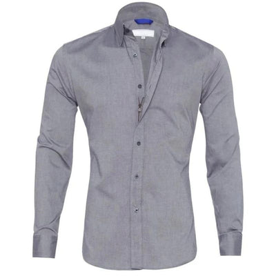 Reuben | Slimt fit, camicia casual senza rughe e intelligente 8