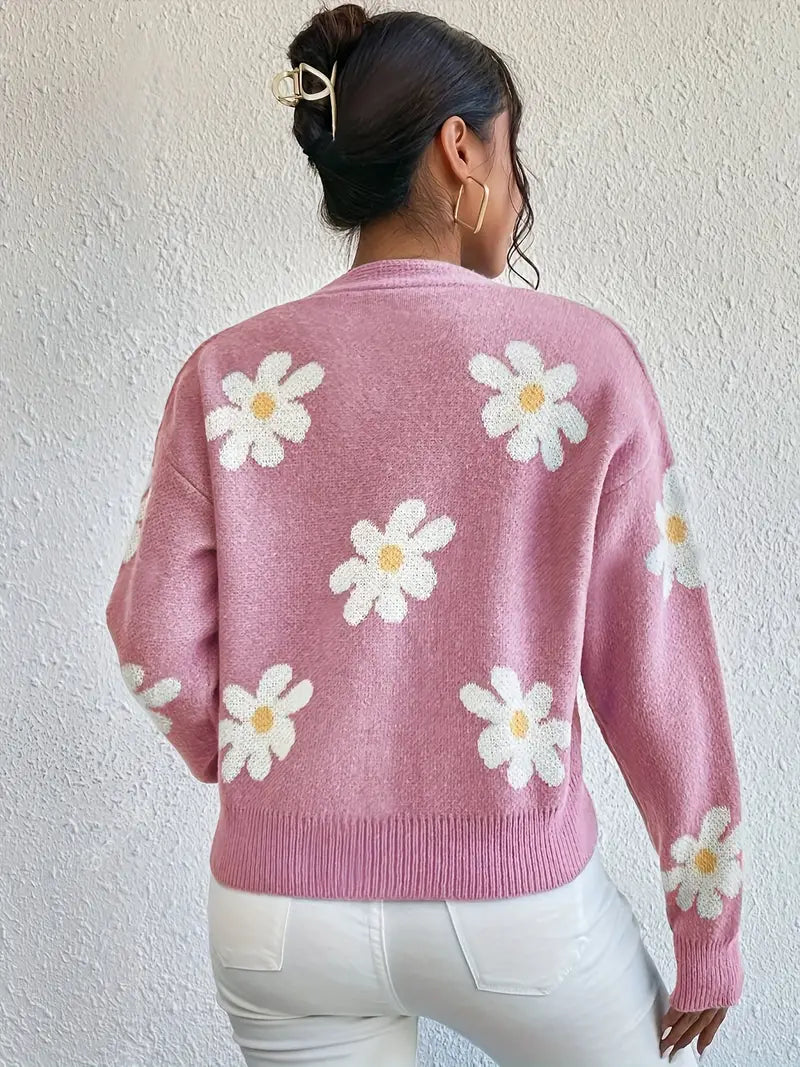 Sandra | Maglione elegante con bottoni
