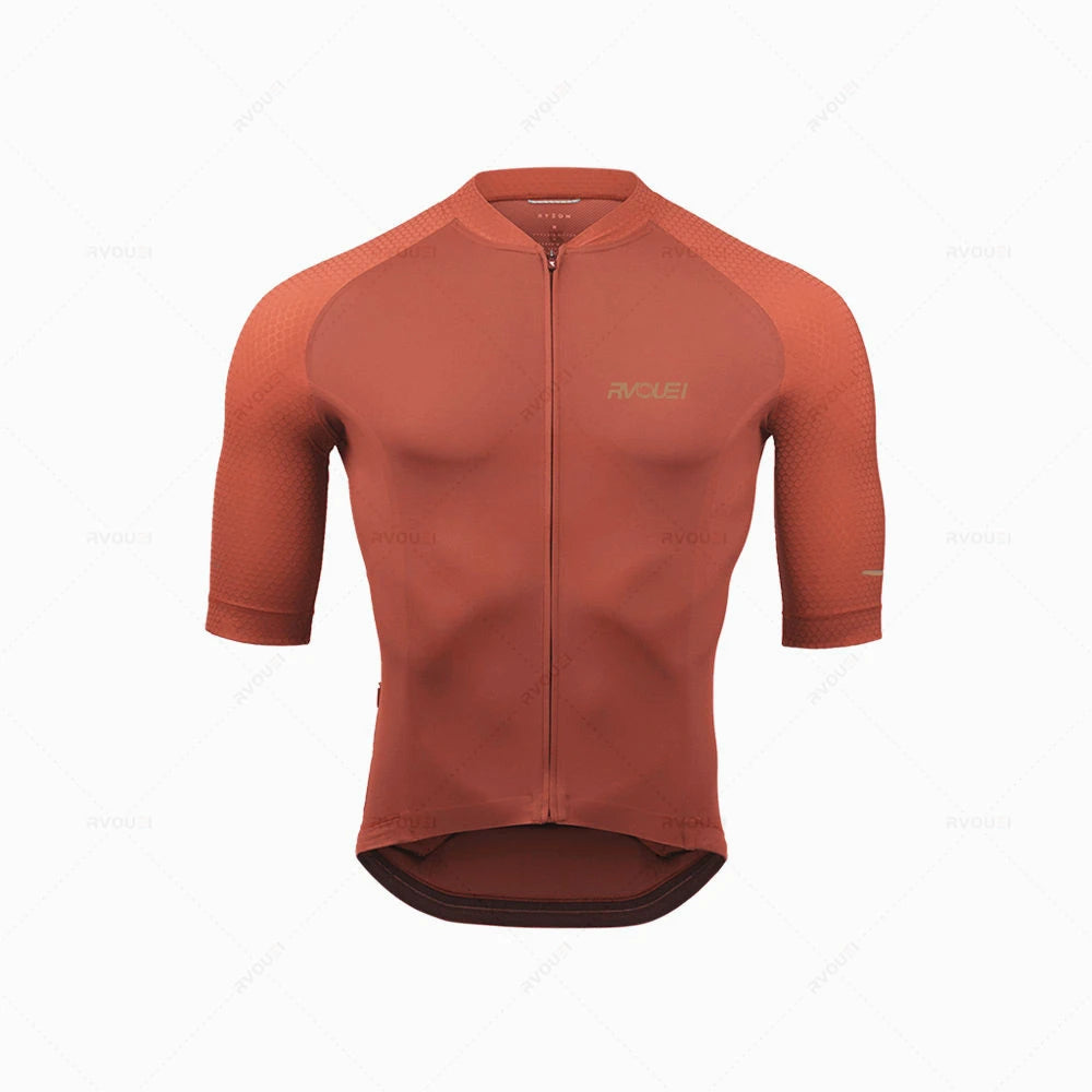 Rvouei | Set di maglia ciclistica a manica lunga