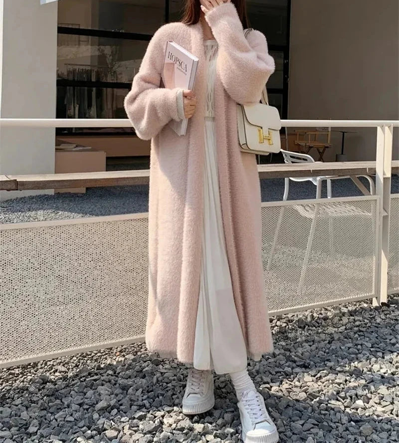 Azzurra | Cardigan lungo morbidissimo