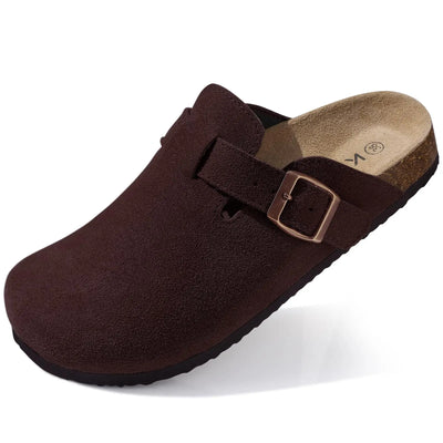 Variant image for Kidmi | Zoccoli Donna in Pelle Scamosciata con Suola in Sughero-8