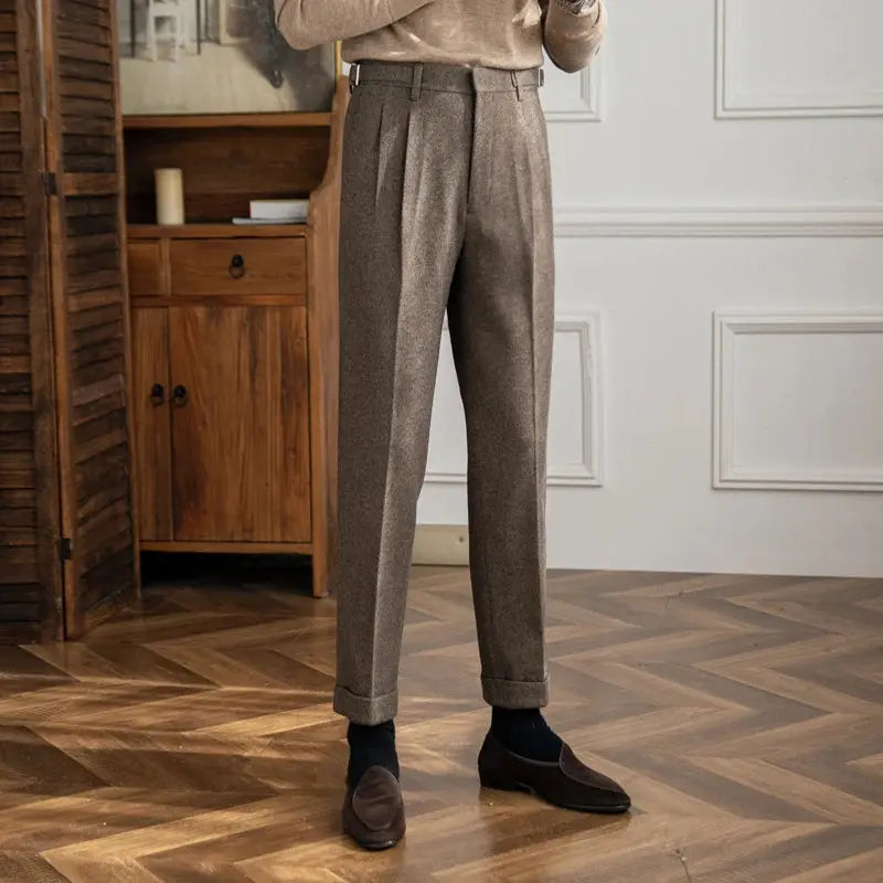 Emiliano | Pantaloni dritti in vita