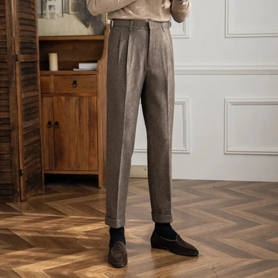 Emiliano | Pantaloni dritti in vita