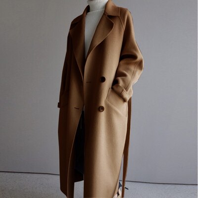 Giulia | Cappotto di lana lungo