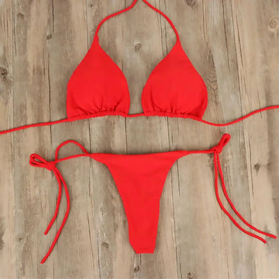Bikini Set Elegante | Costumi da Bagno Donna 2 Pezzi-3