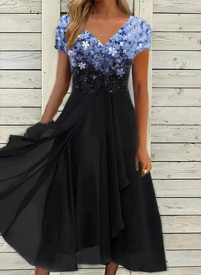 Bella | Abito elegante in chiffon