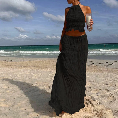 Variant image for Dalia Boho Chic | Outfit da Spiaggia in Due Pezzi-3