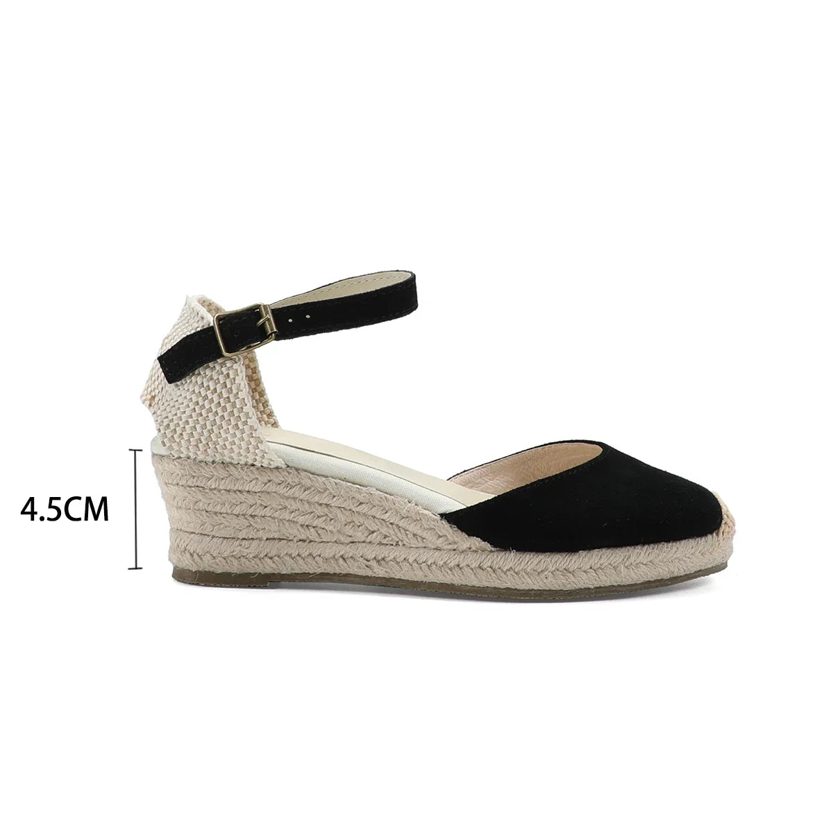 Sole | Sandali Donna Comodi in Pelle Scamosciata-5