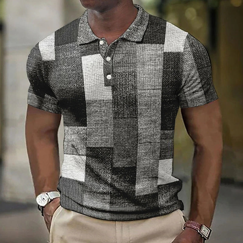 Variant image for Henry | Polo Uomo Manica Corta Multicolore – 100% Cotone, Casual-17