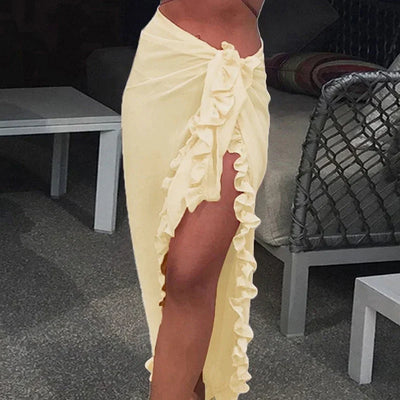 Chiffon Elegance | Coprire Bikini da Spiaggia-4
