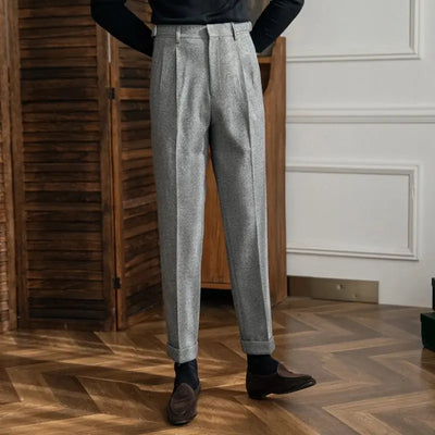 Emiliano | Pantaloni dritti in vita